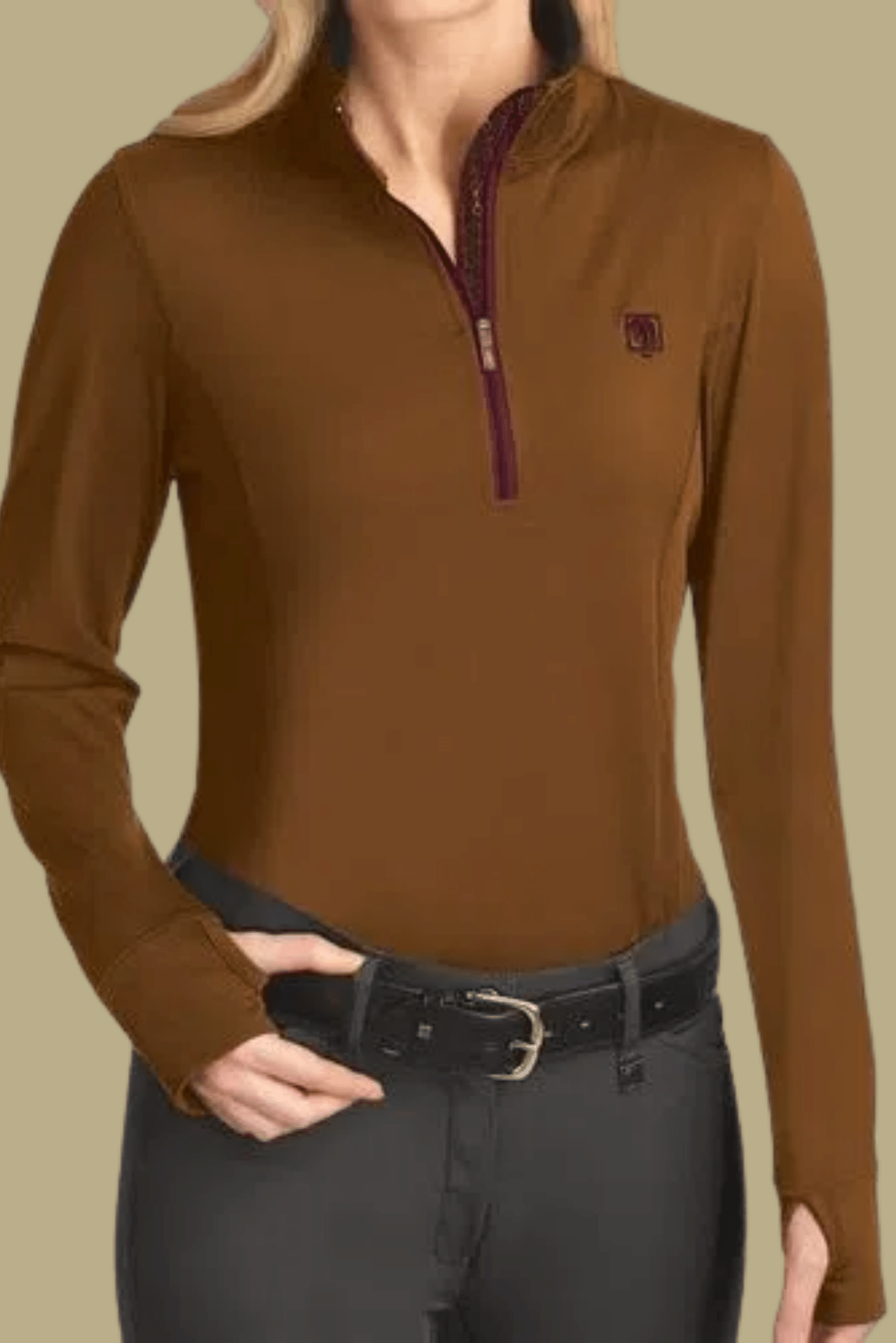 Shop for the Aachen Mock Zips in warm autumn shades