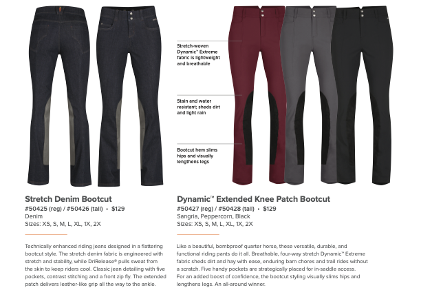 Kerrits Dynamic Extended KP Bootcuts