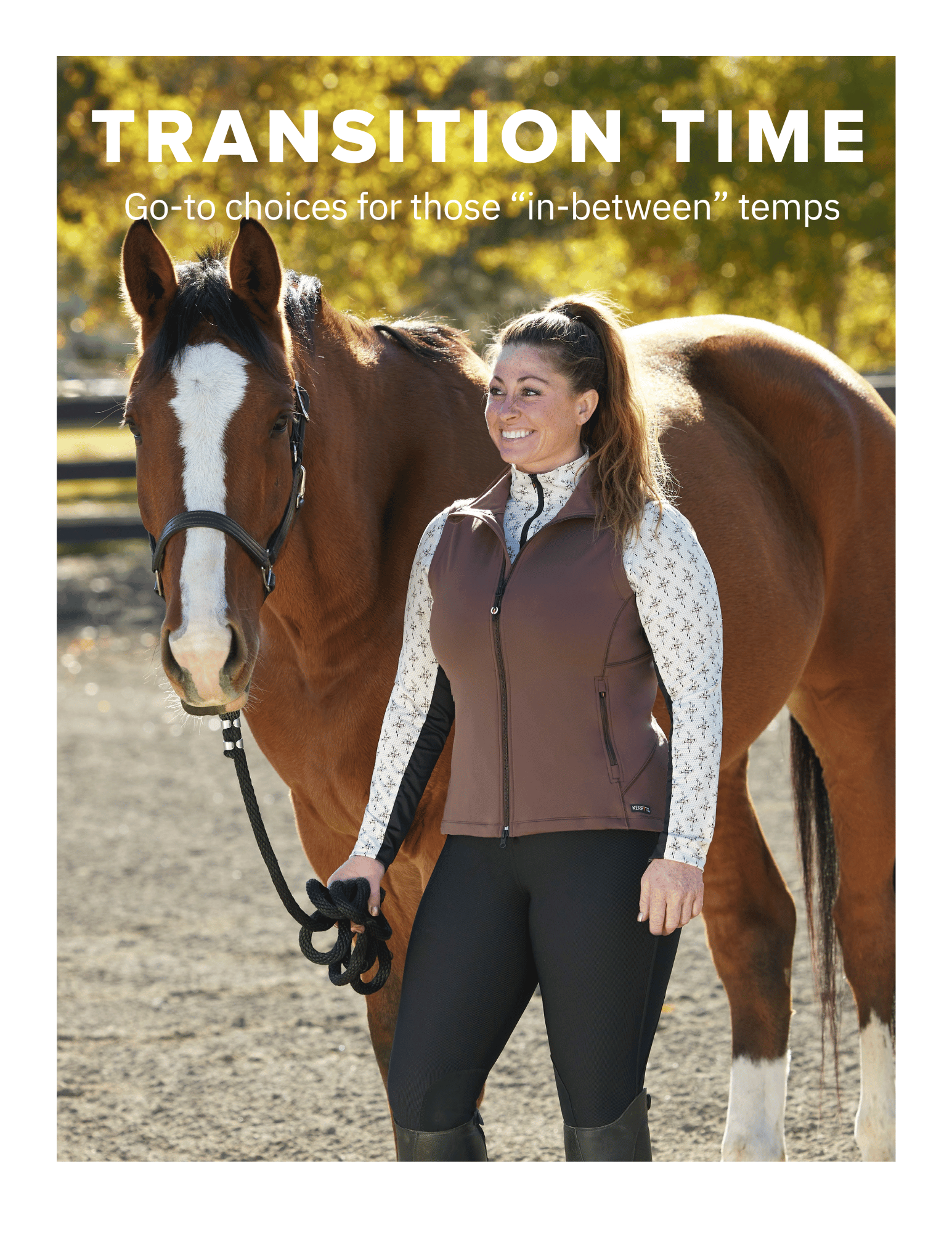 Transition into Fall with Kerrits