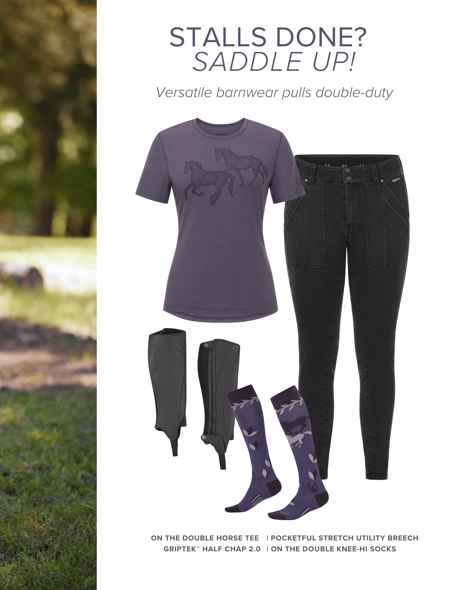 Stalls Done? Saddle Up!