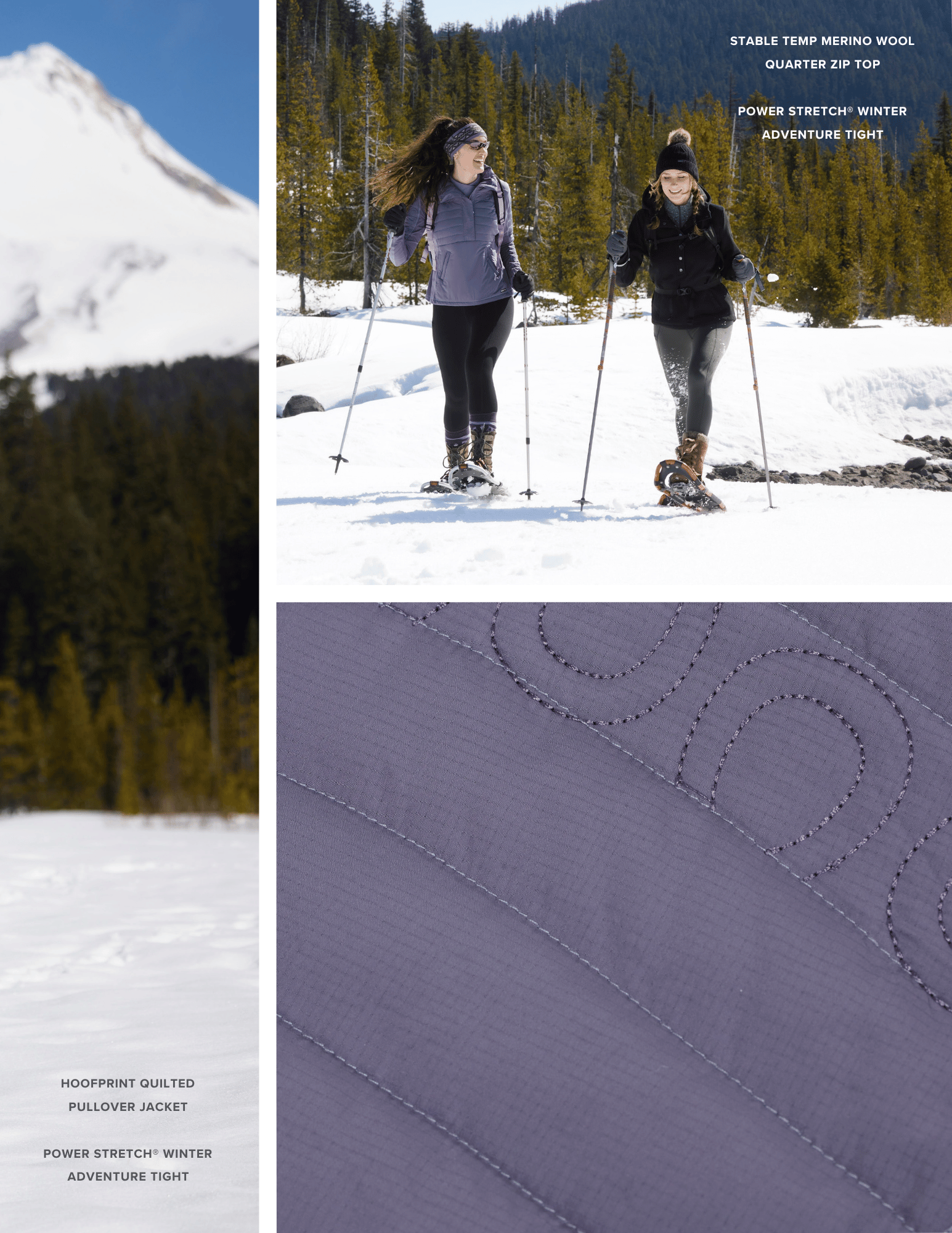 Stable Temp Merino Wool Quarter Zip Top