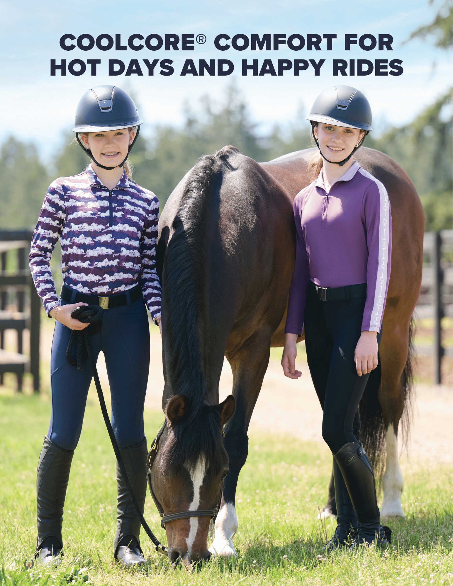 Coolcore Comfort for Hot Days and Happy Rides