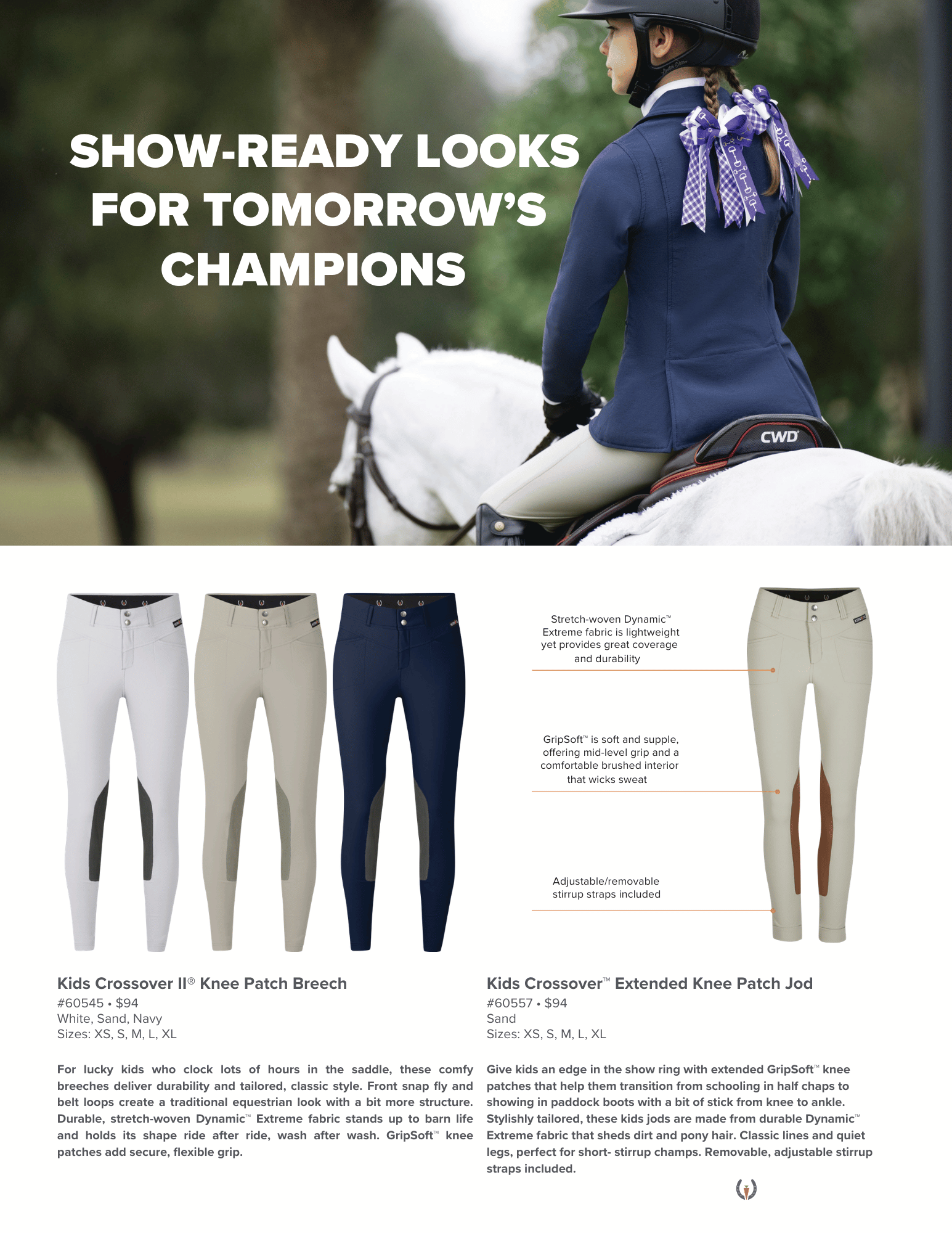 Show-Ready Looks for Tomorrow's Champions
