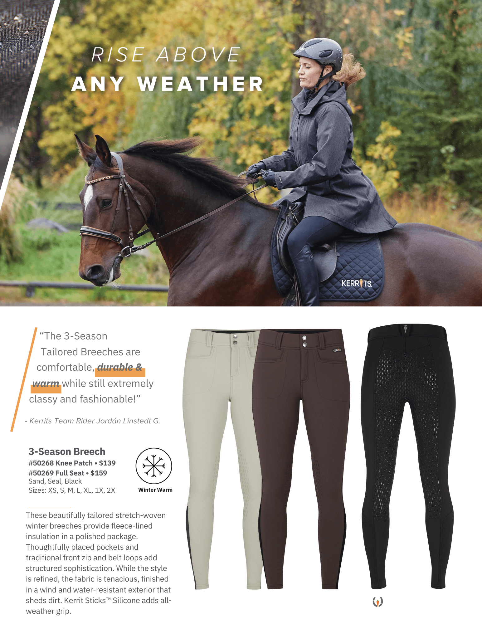 3-Season Breeches