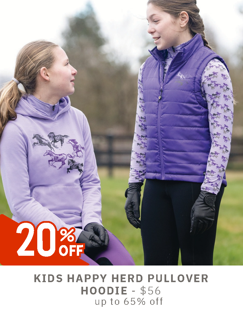 Kerrits Winter Sale - Kids Happy Herd Hoodie
