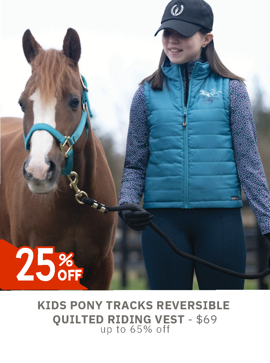 Kerrits Winter Sale - Kids Pony Tracks Reversible Jacket