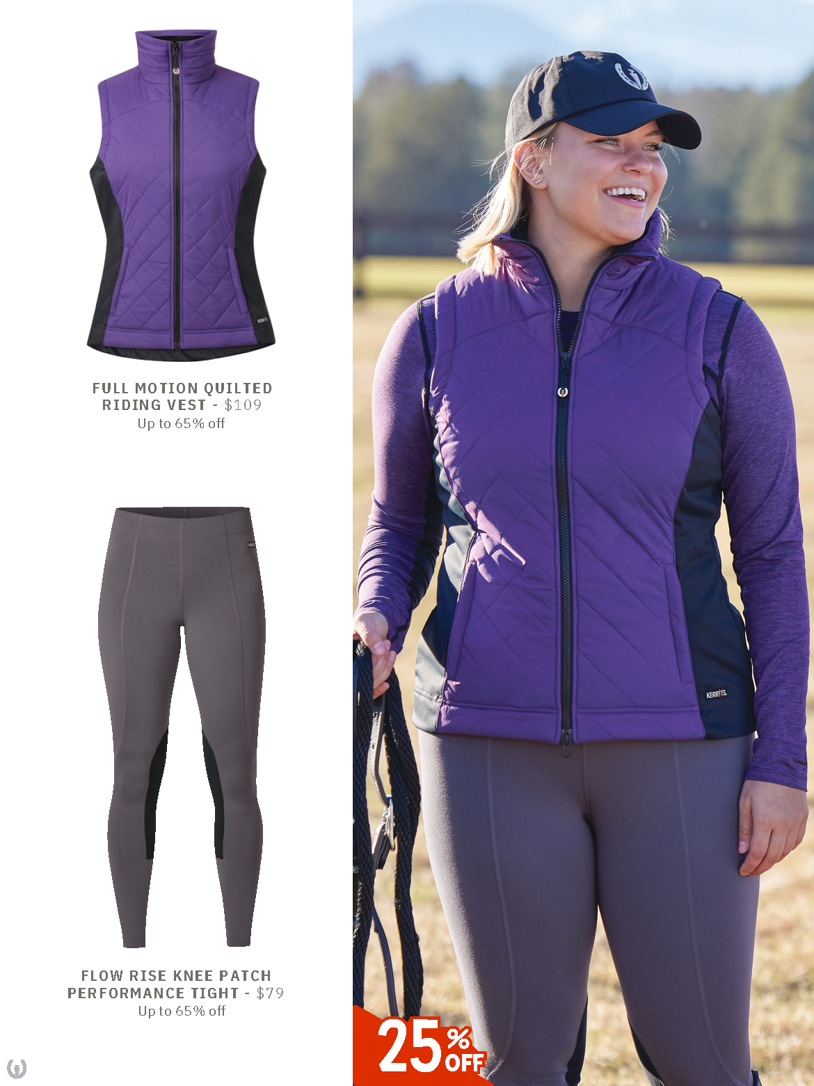 Kerrits Winter Sale - Full Motion Vest 