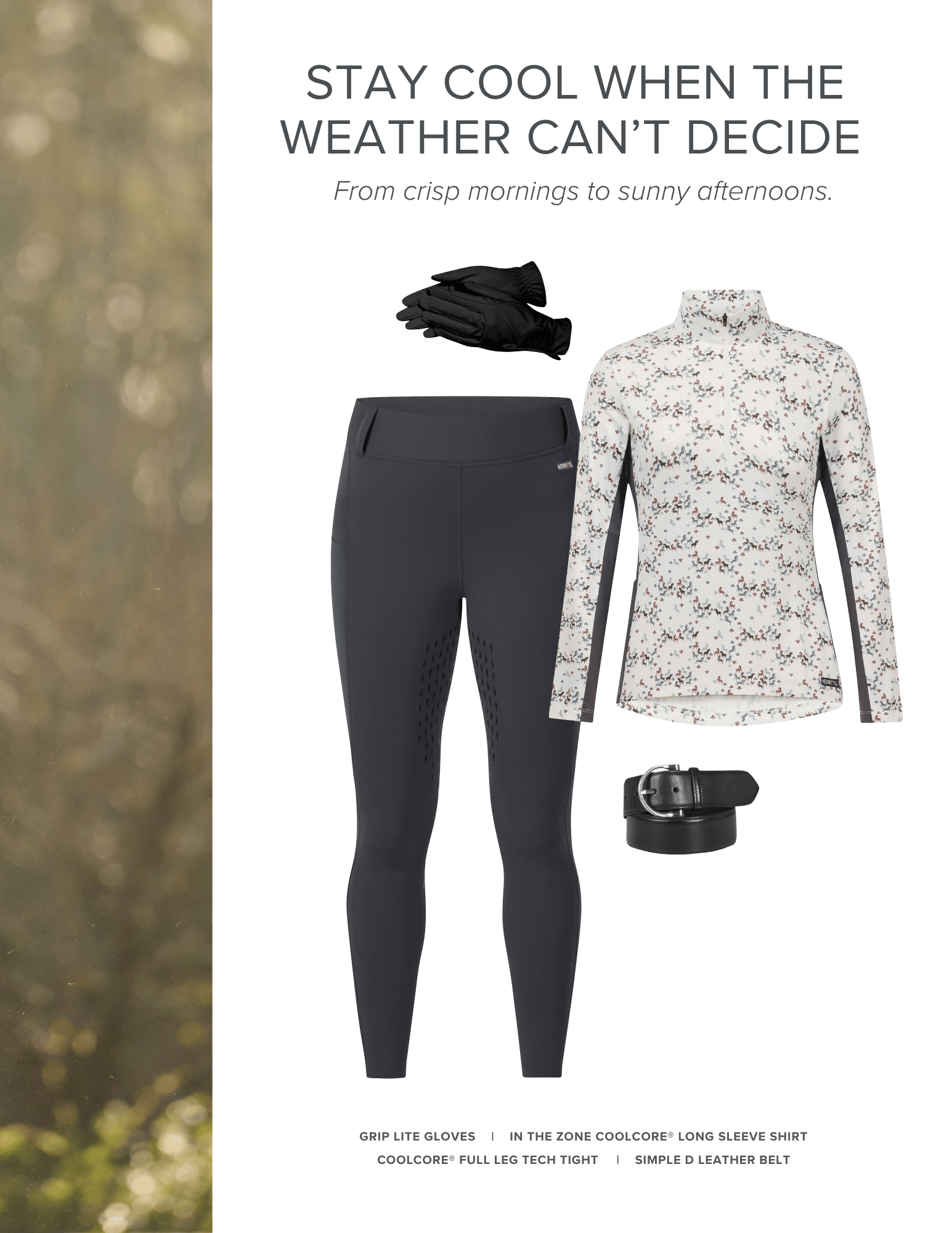 Stay Cool When the Weather Can't Decide