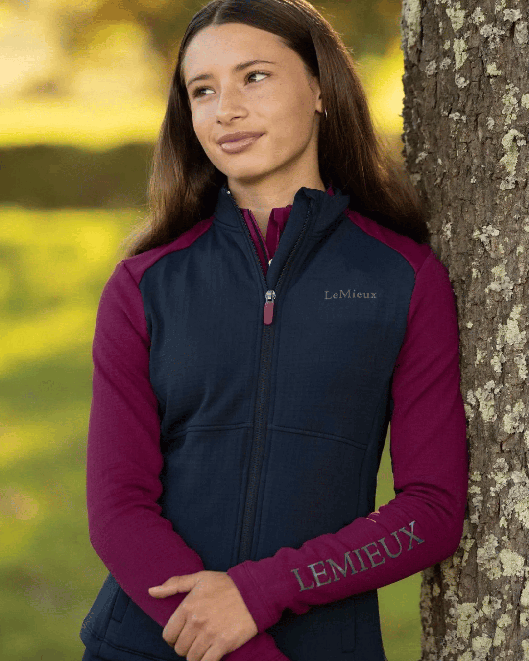 LeMieux Young Rider Bethany Zip-Through Mid Layer