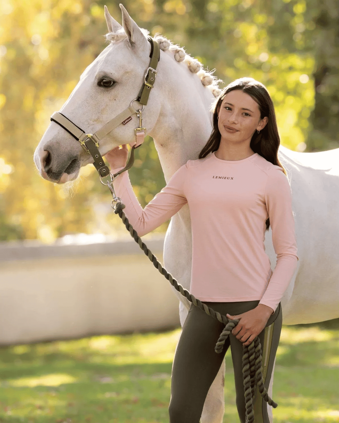 LeMieux Young Rider Hybrid Sports Top