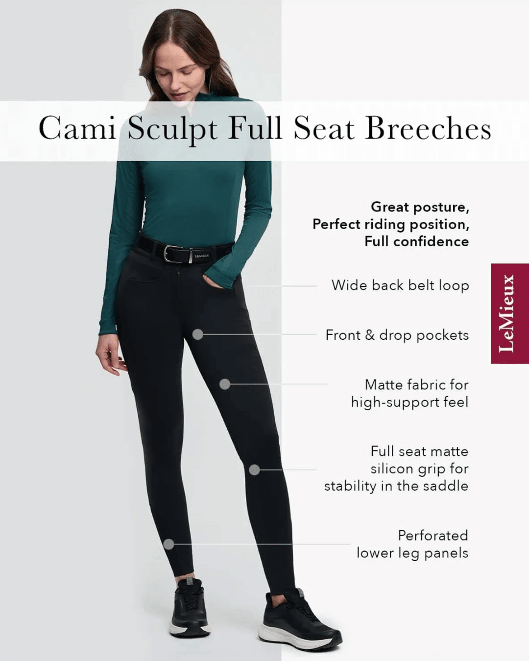 LeMieux Cami Sculpt Breeches