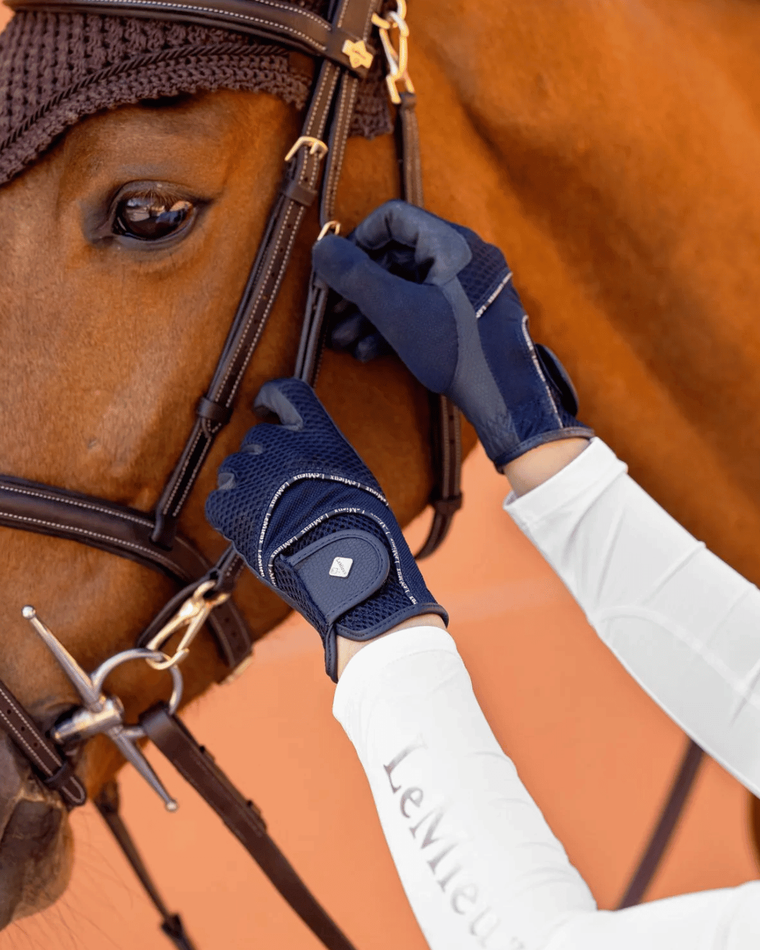 LeMieux 3D Mesh Riding Gloves