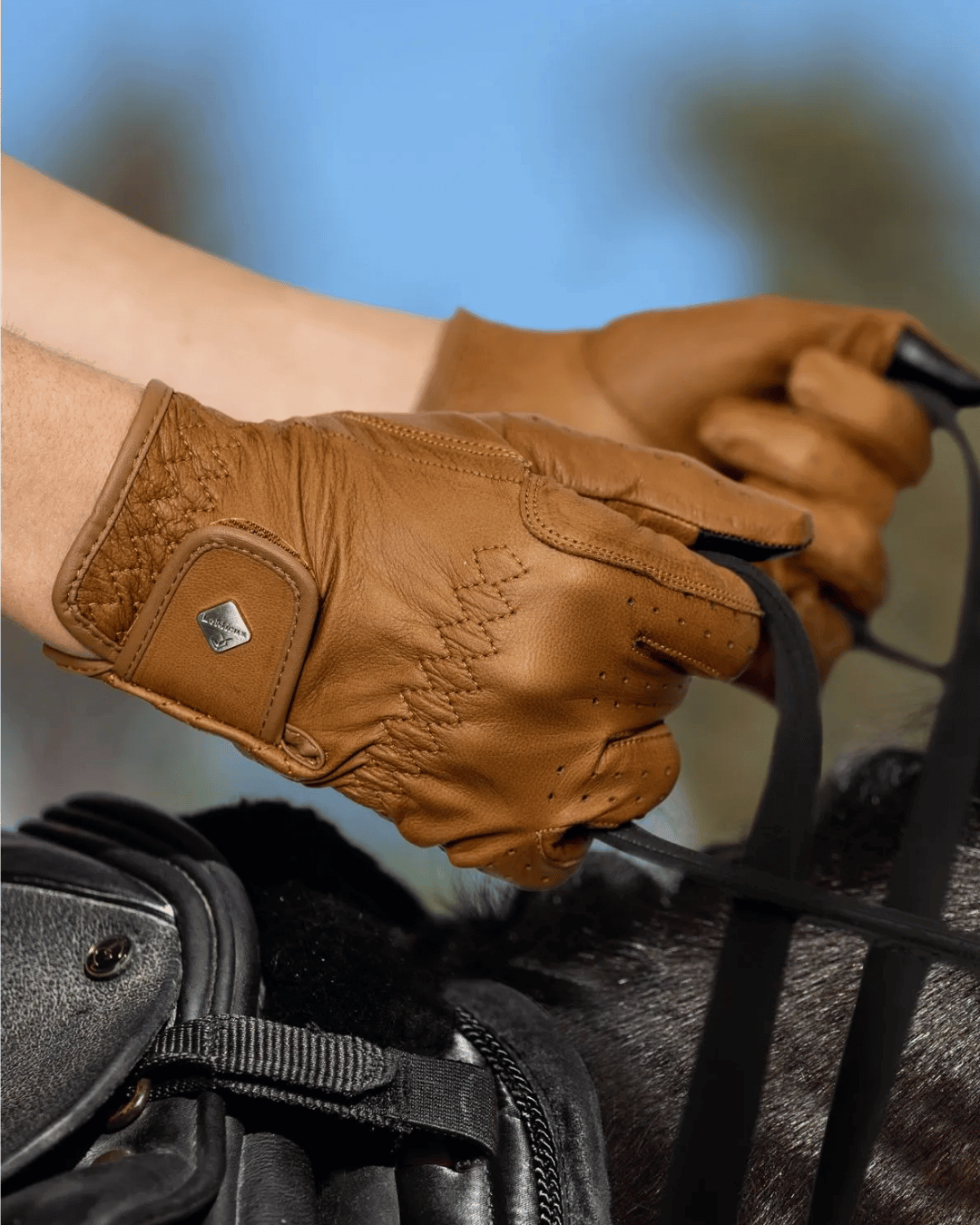 LeMieux Classic Leather Riding Gloves