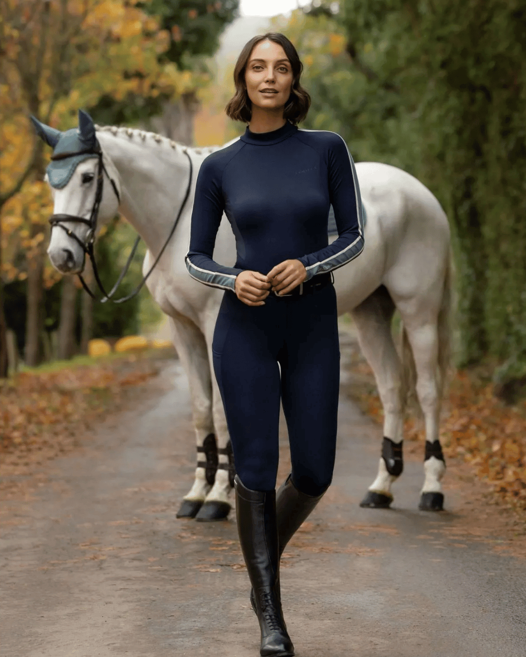 LeMieux Women's Talia High Neck Base Layer