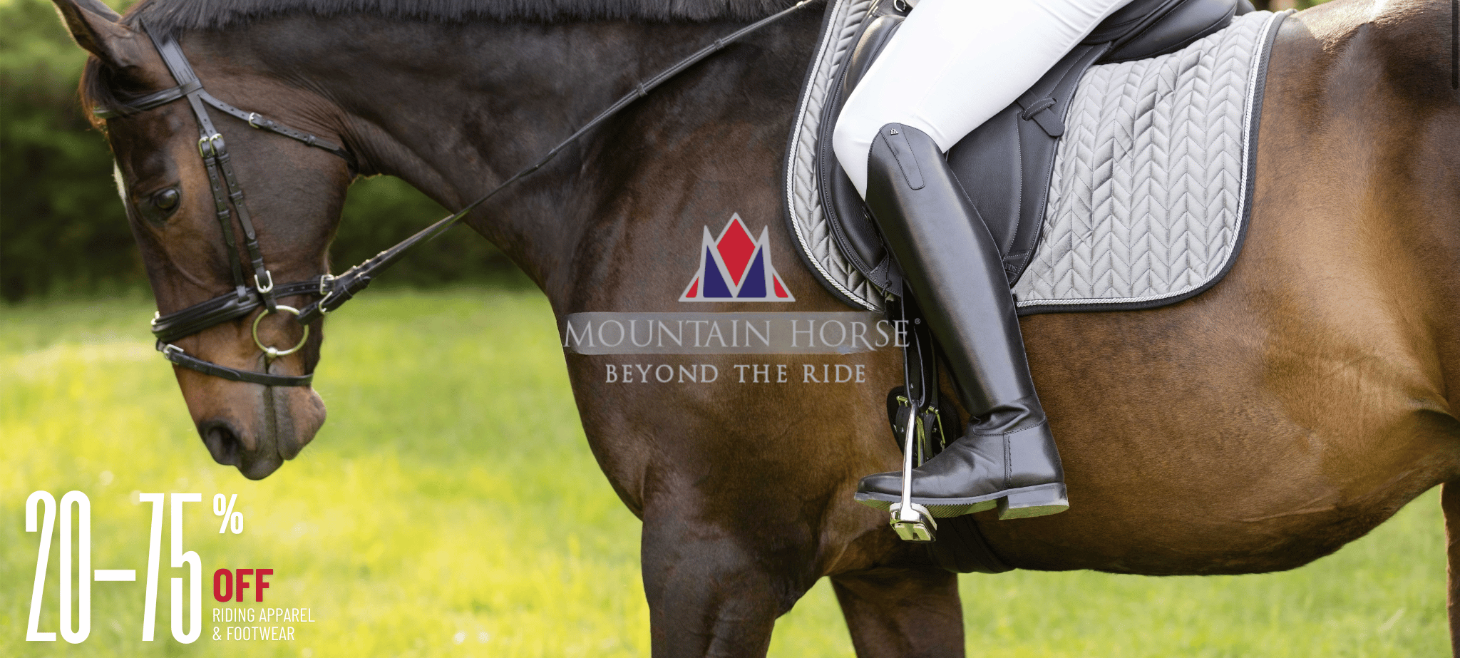 Mountain Horse Apparel & Footwear 20%-75% Off