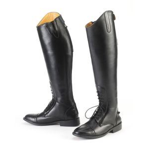 Equistar Kids' All Weather Synthetic Field Boot - Black