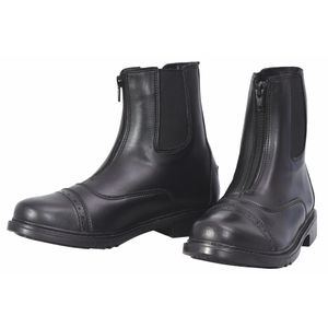 TuffRider Women's Starter Front Zip Paddock Boots - Black