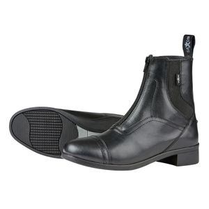 Saxon Kids' Syntovia Zip Paddock Boots - Black