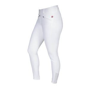 Back on Track Women's Katie Full Seat Breeches - White