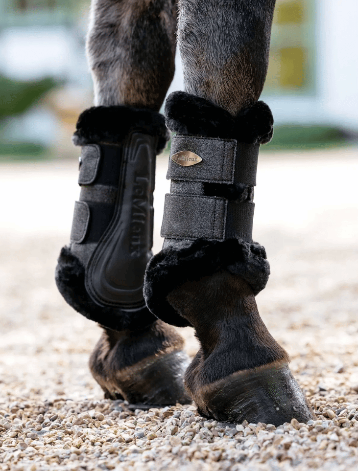 LeMieux Brilliance Fleece Edged Boots
