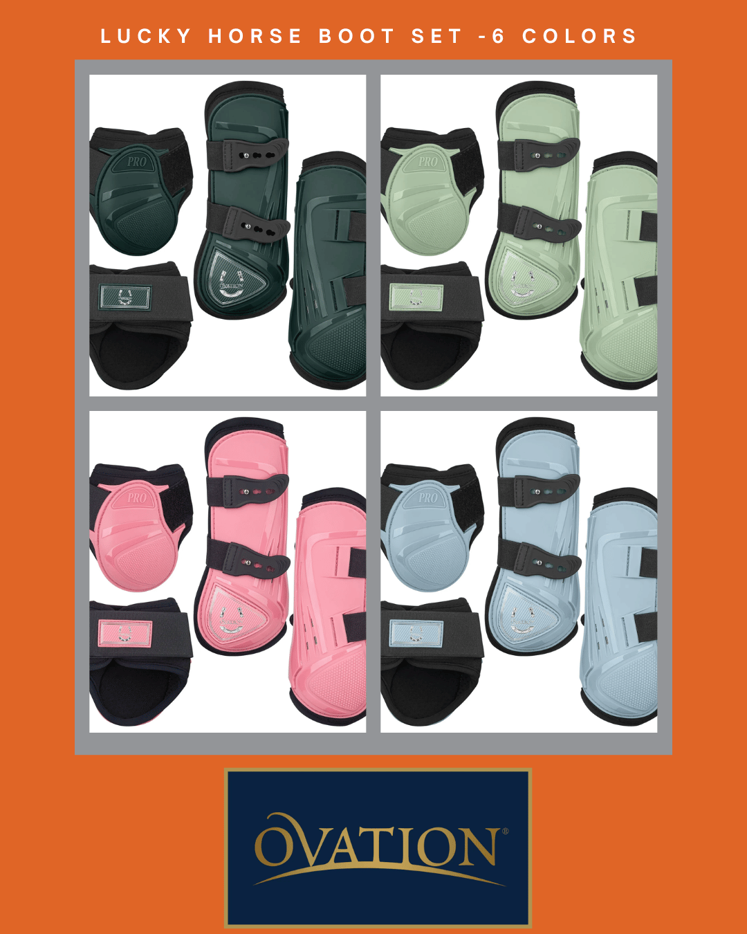 Ovation Lucky Horse Boots Sets & more