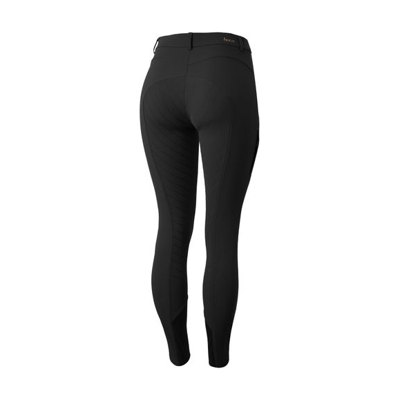 Horze Women's Anna Summer Full Seat Breeches w/Phone Pocket - Black