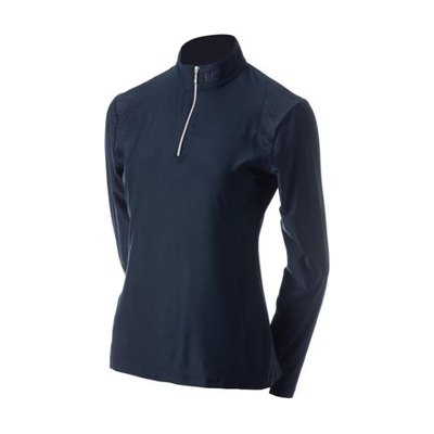 Equinavia Women's Aurora Long Sleeved Training Shirt - Navy