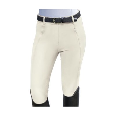 Ovation Women's Altitude Kool-X Knee Patch Breeches - Neutral Beige