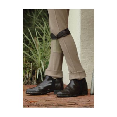 Camelot Kids' Jodphur Garter Straps - Black