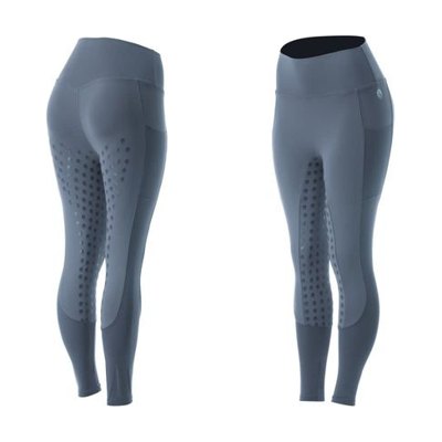Equinavia Women's Maja Full Seat Summer UV Tights - Flint Stone Blue