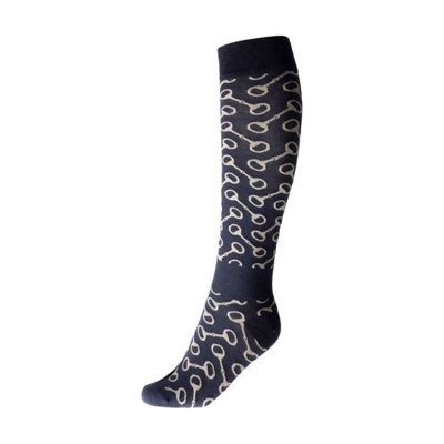 Horze Women's Caro Knee Socks - Overture Navy