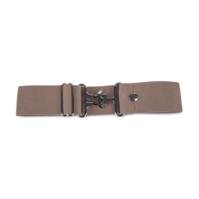 Ovation Women's Fits All Elastic Webbed Belt - Muted Clay