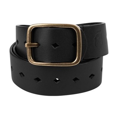 Equinavia Milli Diamonds Leather Belt - Black