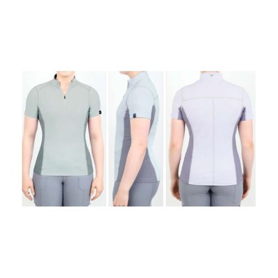 Irideon Kids' IceTech Short Sleeve Jersey - Blue Snow/BlueBerry