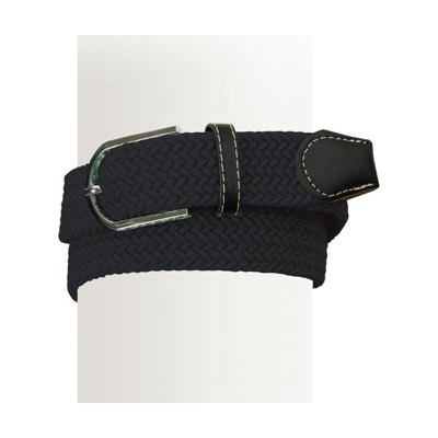 Ovation Women's Braided Stretch Belt - Black