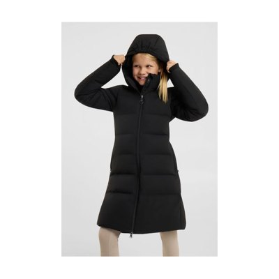 Horze Kids' Paloma Insulated Long Coat - Black