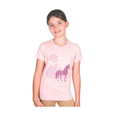 Equistar Kids' Short Sleeve Graphic Tee - Shell