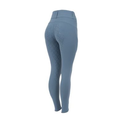 Horze Women's Sophie Highwaist Full Grip Breeches - Blue Fusion