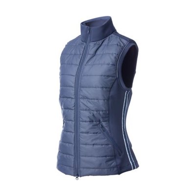 Equinavia Women's Heidi Insulated Riding Vest - Navy/Winter Sky