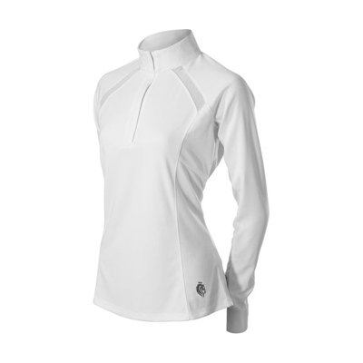 Equinavia Women's Ingrid Long Sleeve Show Shirt - White