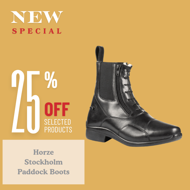 Horze Stockholm Paddock Boots