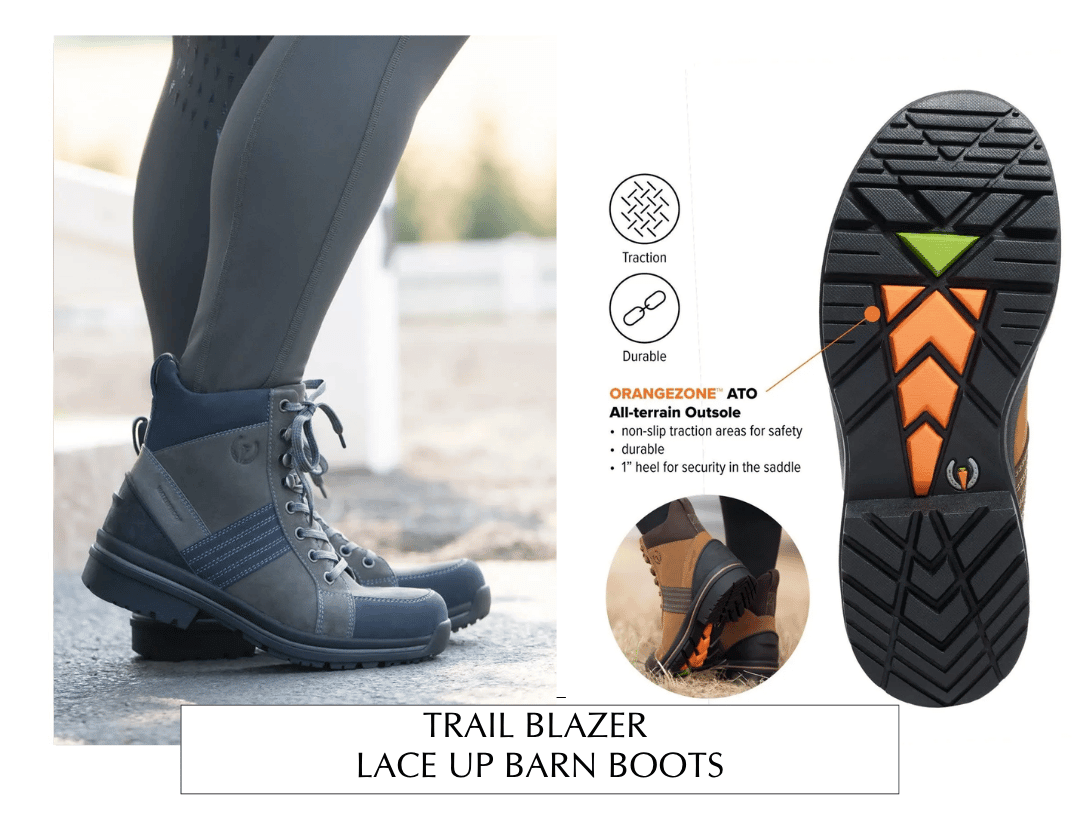 Kerrits Trail Blazer Lace Up Barn Boots