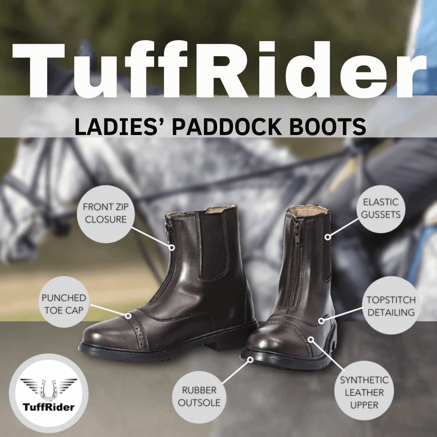 TUFFRIDER Ladies' Paddock Boots
