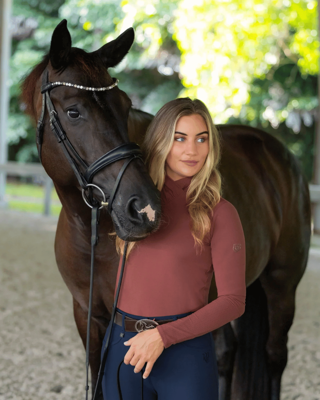 RJ Classics Jamie Wrap Neck Schooling Shirt