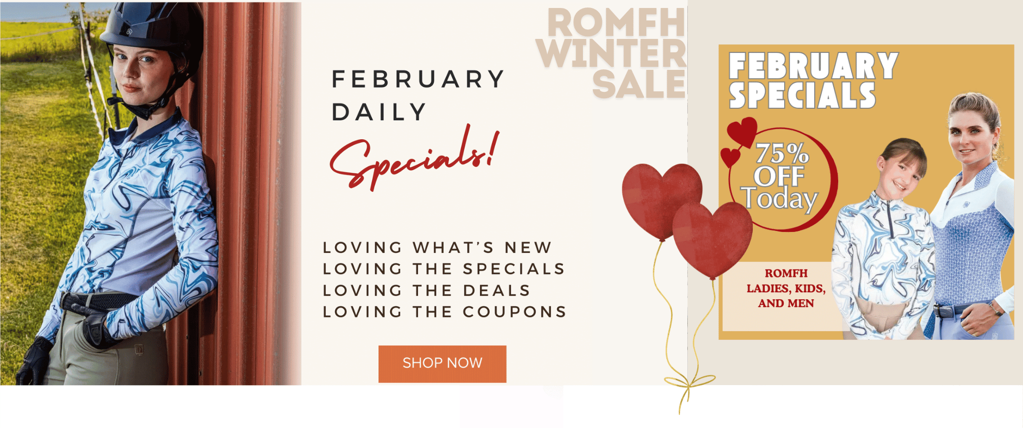 Shop the Romfh Winter Sale