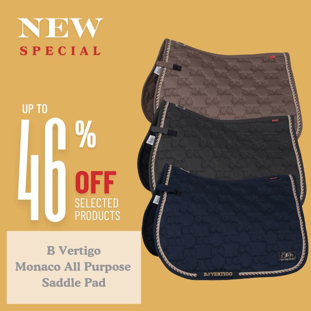 B Vertigo Monaco Saddle Pads