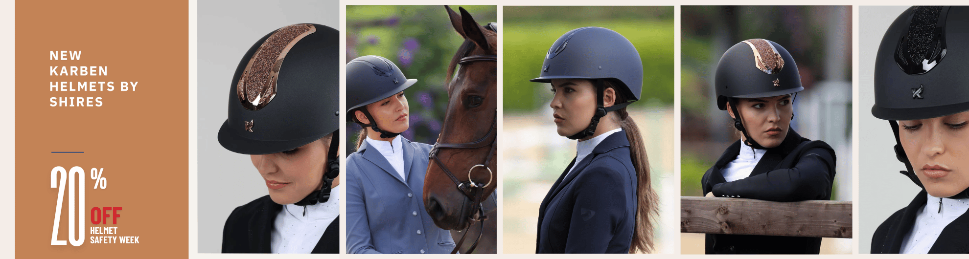 Introducing the new Shires Karben Helmet Line