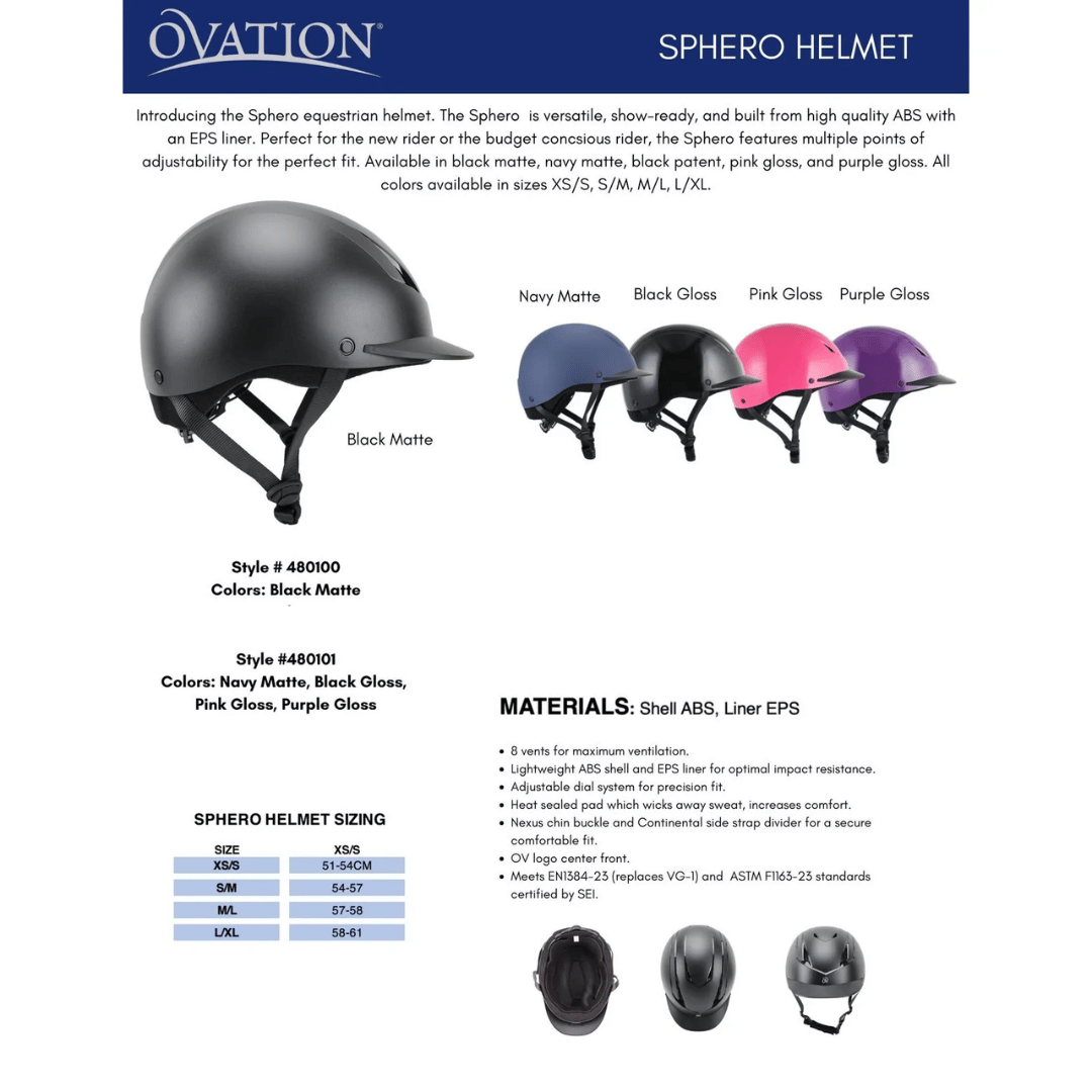 Ovation Sphero Helmets