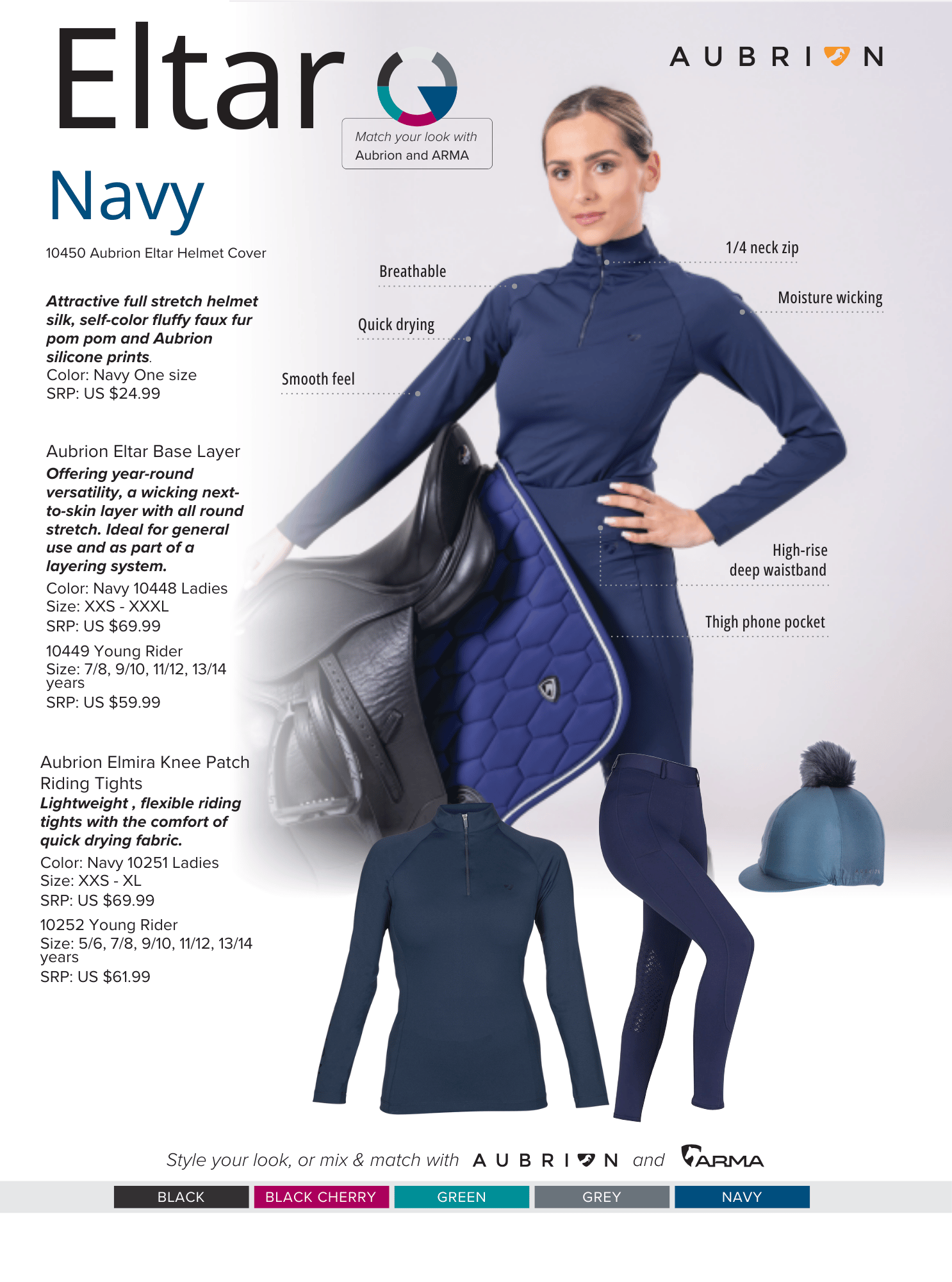 Eltar & Elmira in Navy