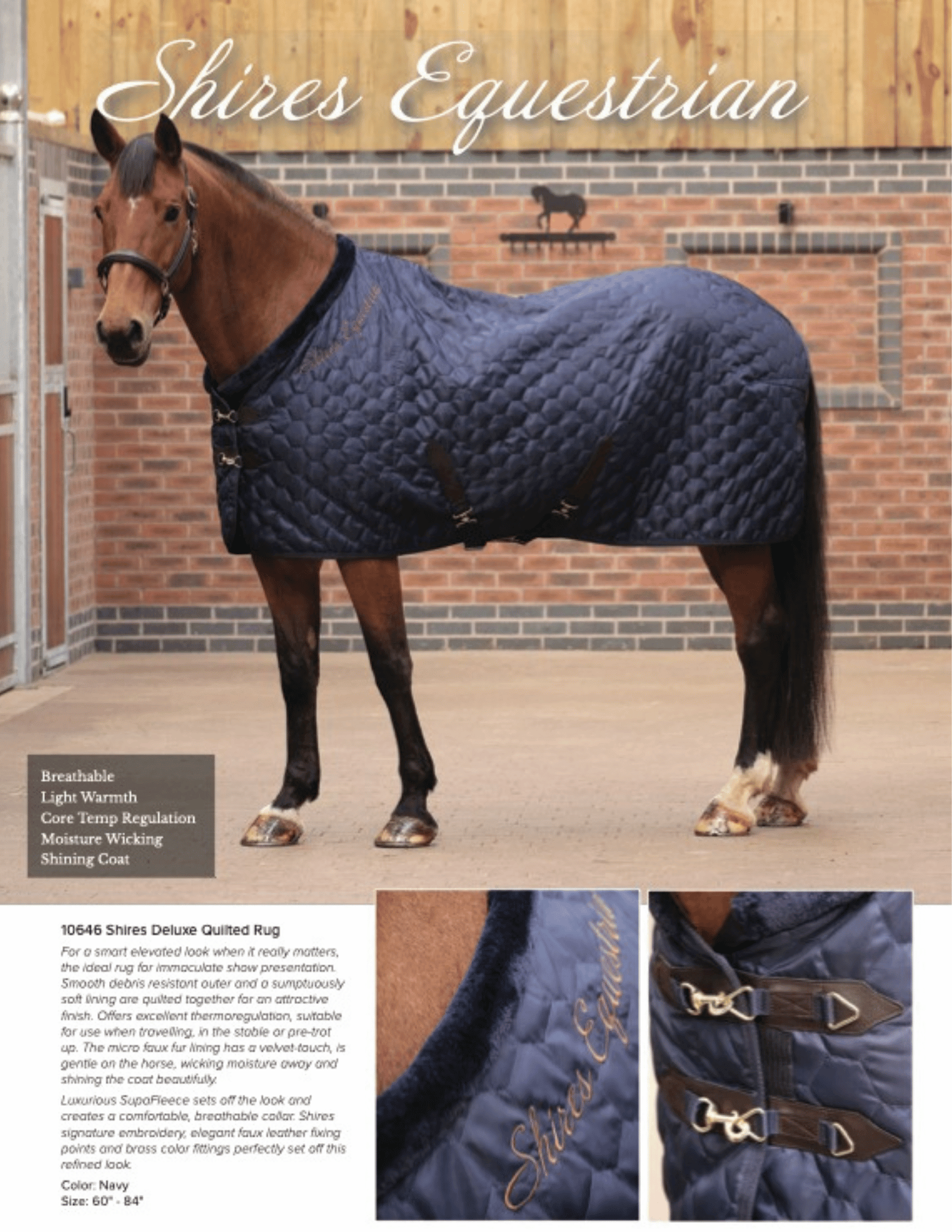 Shires Deluxe Quilted Rug